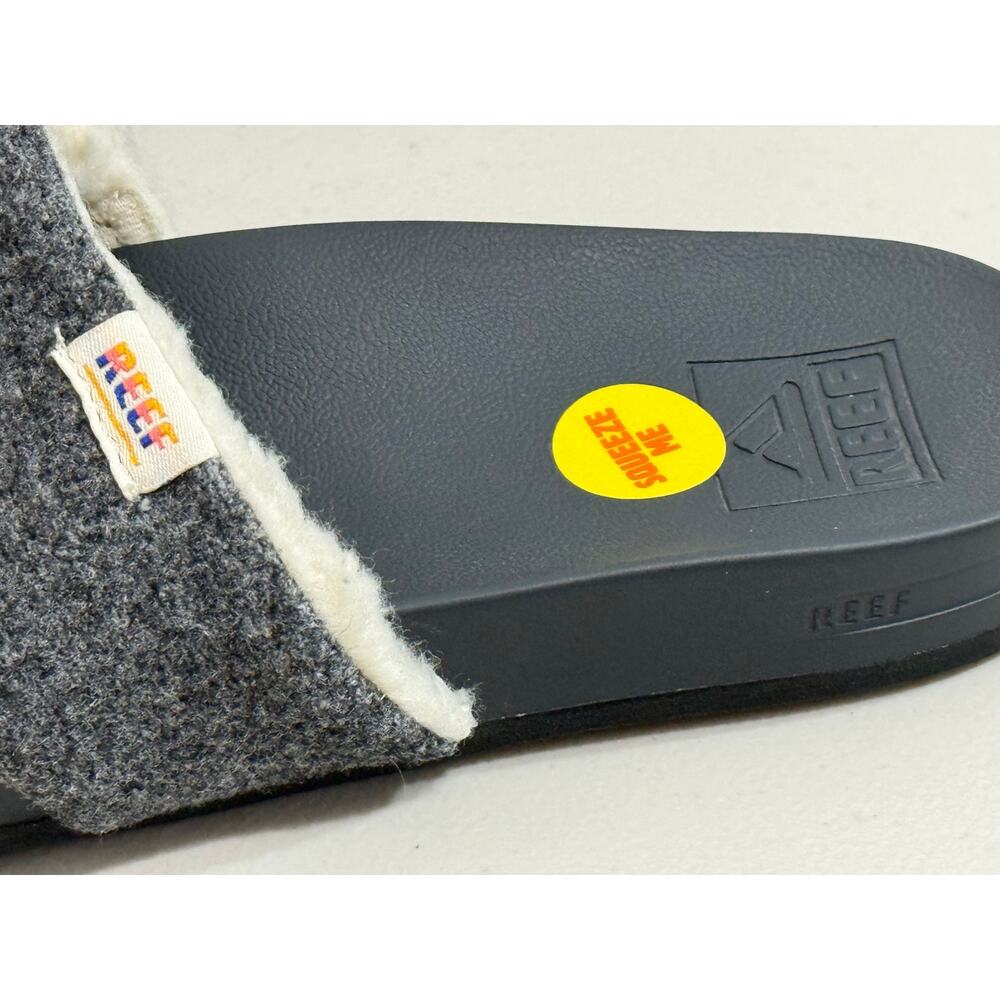 Reef Cushion Vista Snuggles Sandals Black Night Size 9 Women’s Slip On - Picture 7 of 7